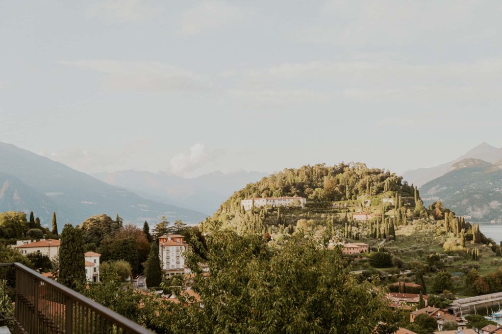Overlooking Bellagio Peninsula